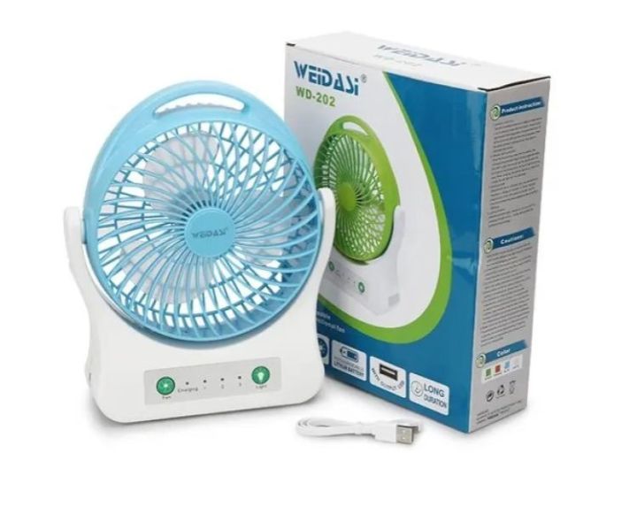 Weidasi WD-202 Rechargeable Fan